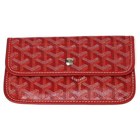 pochette goyard rouge|Pochettes .